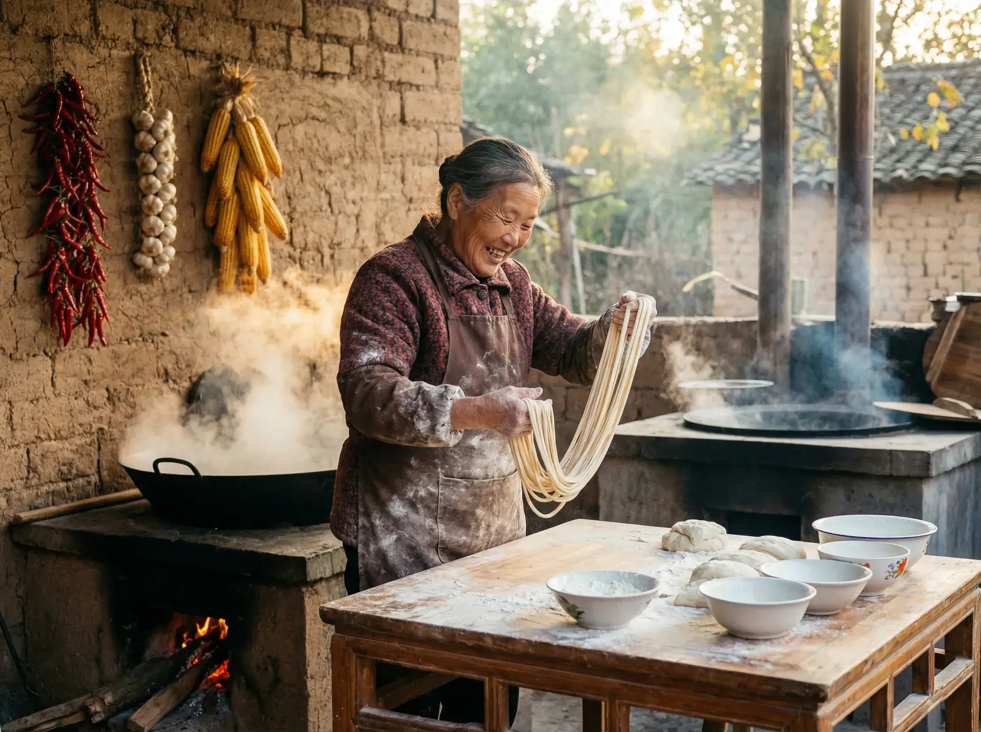 农家大嫂手擀面 - 新梅瓶1至5集在线播放 乡村美食